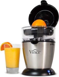 Vinci Hands-Free Electric Citrus Juicer – Effortless Fresh Juice, Every Time