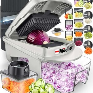 Mueller Ultimate 12-in-1 Vegetable Chopper & Spiralizer